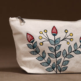 Madhubani Handpainted Utility Pouch 39