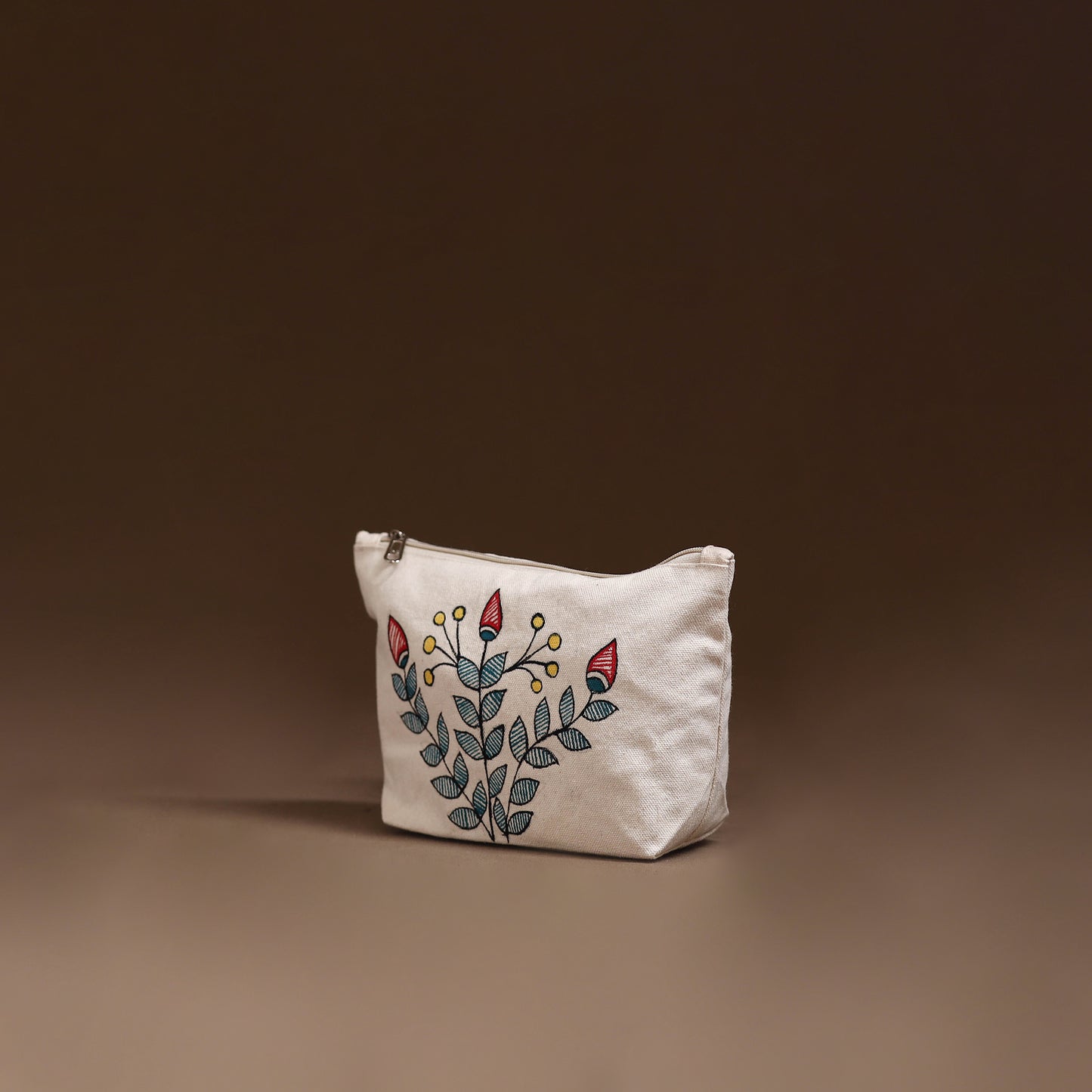 Madhubani Handpainted Utility Pouch 39