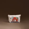 Madhubani Handpainted Utility Pouch 40