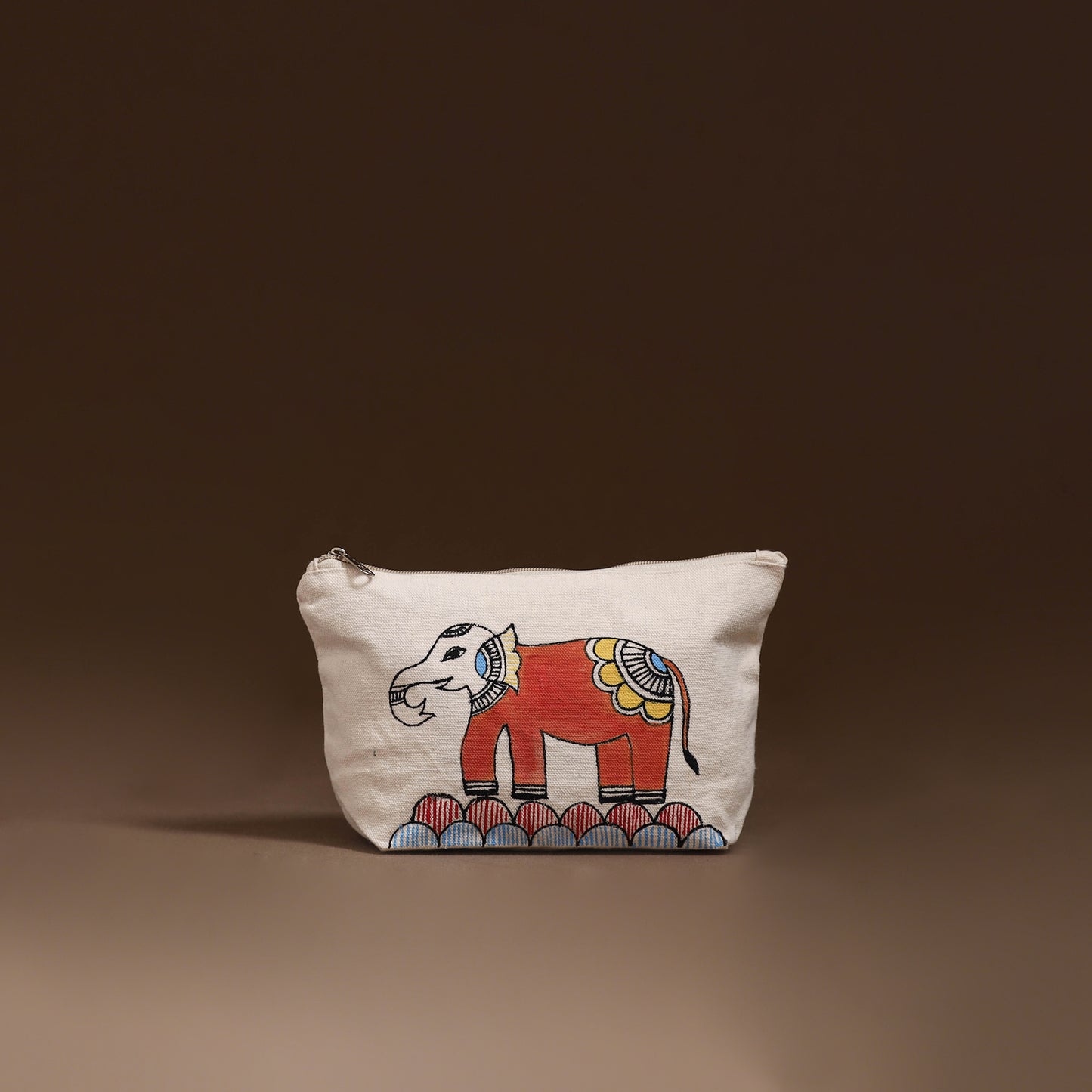 Madhubani Handpainted Utility Pouch 40