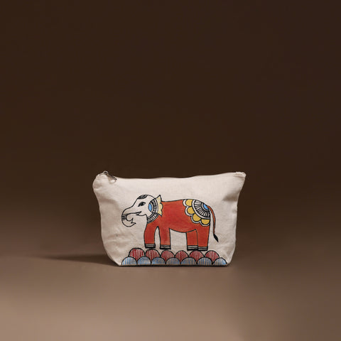 Madhubani Handpainted Utility Pouch 40