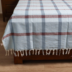 Handloom Cotton Single Bedsheet (90 x 60 in) 271