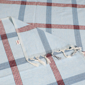 Handloom Cotton Single Bedsheet (90 x 60 in) 271