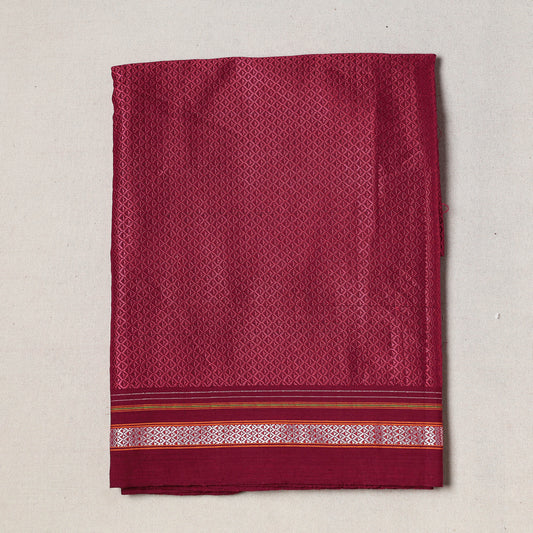 Pink - Karnataka Khun Weave Cotton Precut Fabric (1.6 meter)