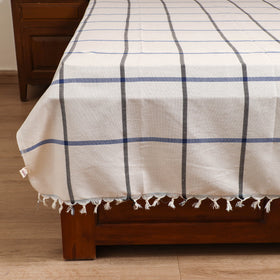 Handloom Cotton Single Bedsheet (90 x 60 in) 272