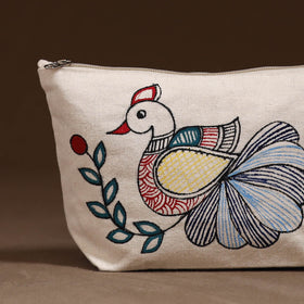 Madhubani Handpainted Utility Pouch 41