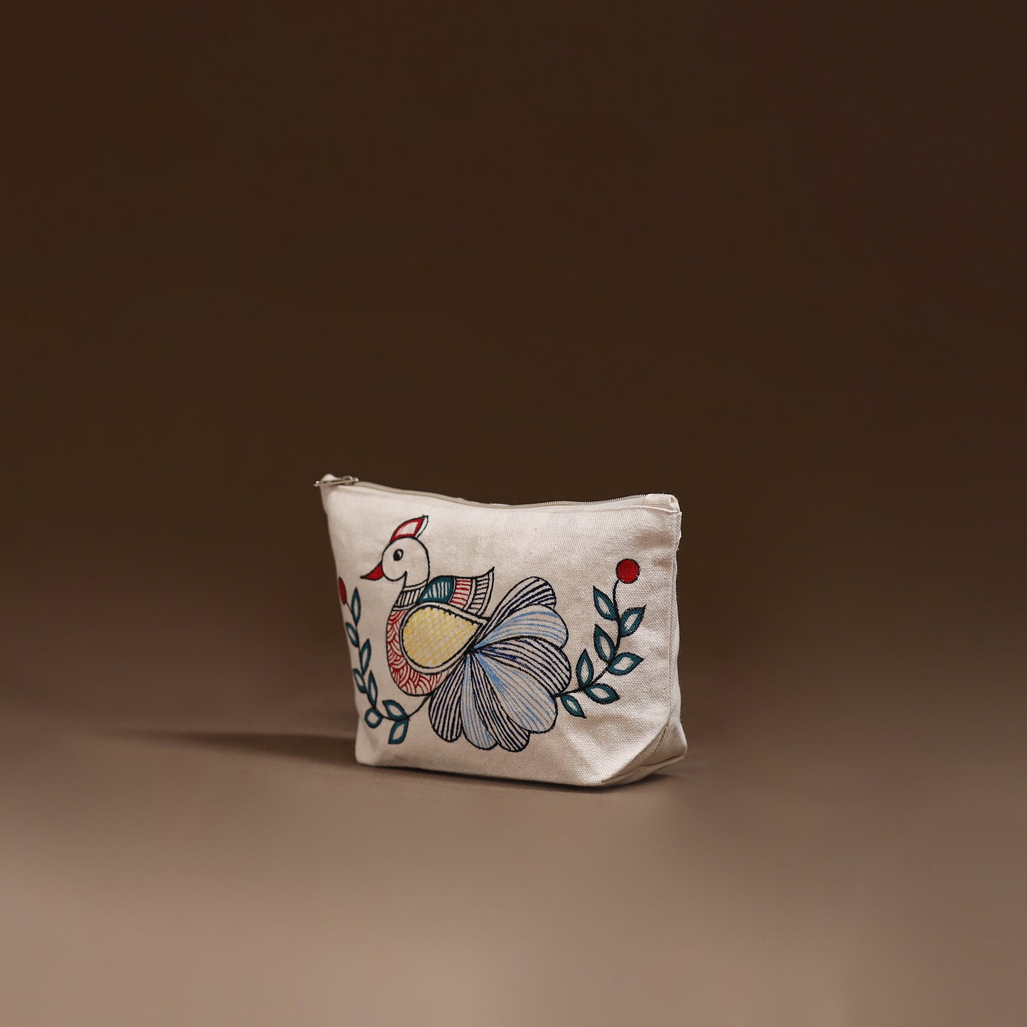 Madhubani Handpainted Utility Pouch 41