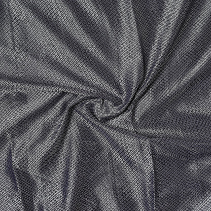 Grey - Karnataka Khun Weave Cotton Precut Fabric (1.9 meter)