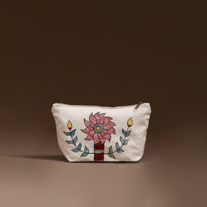 Madhubani Handpainted Utility Pouch 43