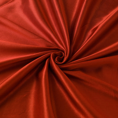 Brown Mashru Silk Plain Dyed Fabric (Width - 46 in)
