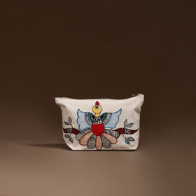 Madhubani Handpainted Utility Pouch 44