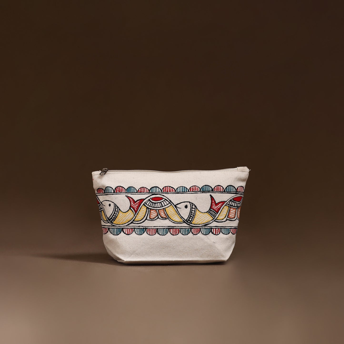 Madhubani Handpainted Utility Pouch 46