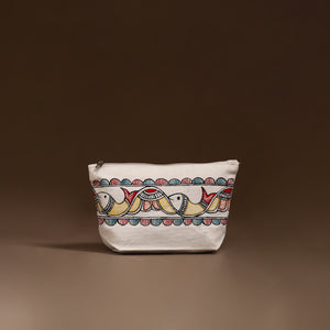 Madhubani Handpainted Utility Pouch 46