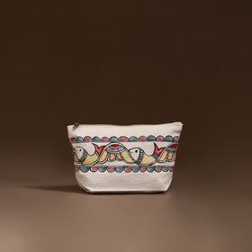 Madhubani Handpainted Utility Pouch 46