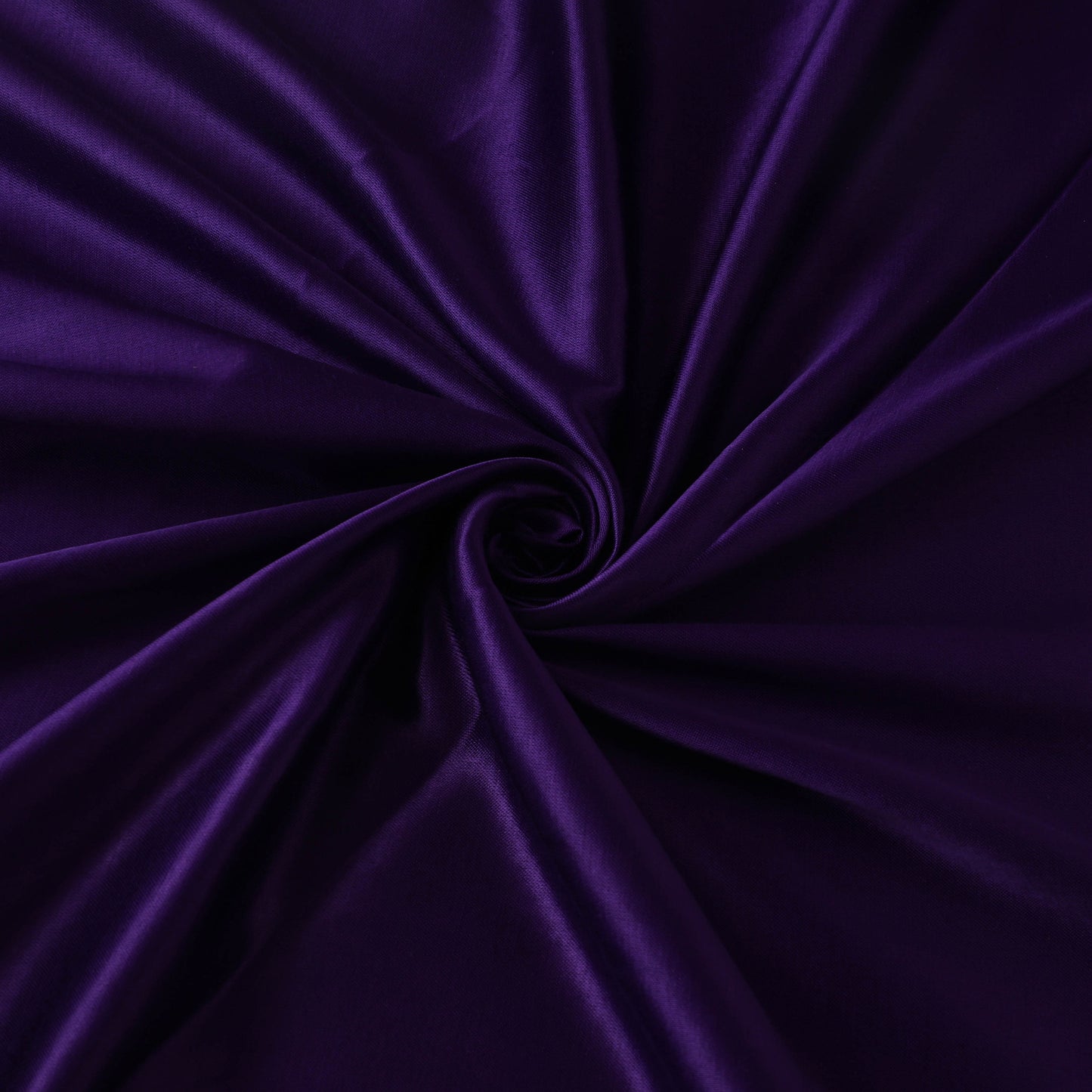 Blue - Pure Mashru Silk Plain Fabric (Width - 46 in)