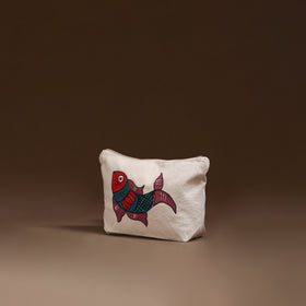 Madhubani Handpainted Utility Pouch 48