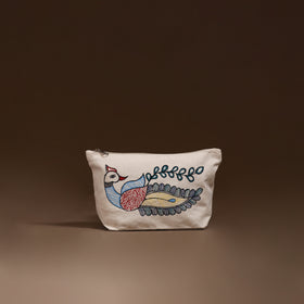 Madhubani Handpainted Utility Pouch 49