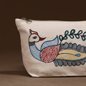 Madhubani Handpainted Utility Pouch 49