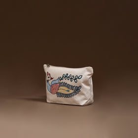 Madhubani Handpainted Utility Pouch 49
