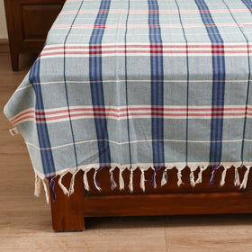 Handloom Cotton Single Bedsheet (90 x 60 in) 282