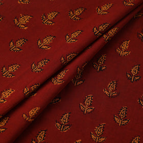 Bagh Hand Block Print Natural Dyed Cotton Fabric 09
