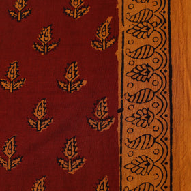 Bagh Hand Block Print Natural Dyed Cotton Fabric 09