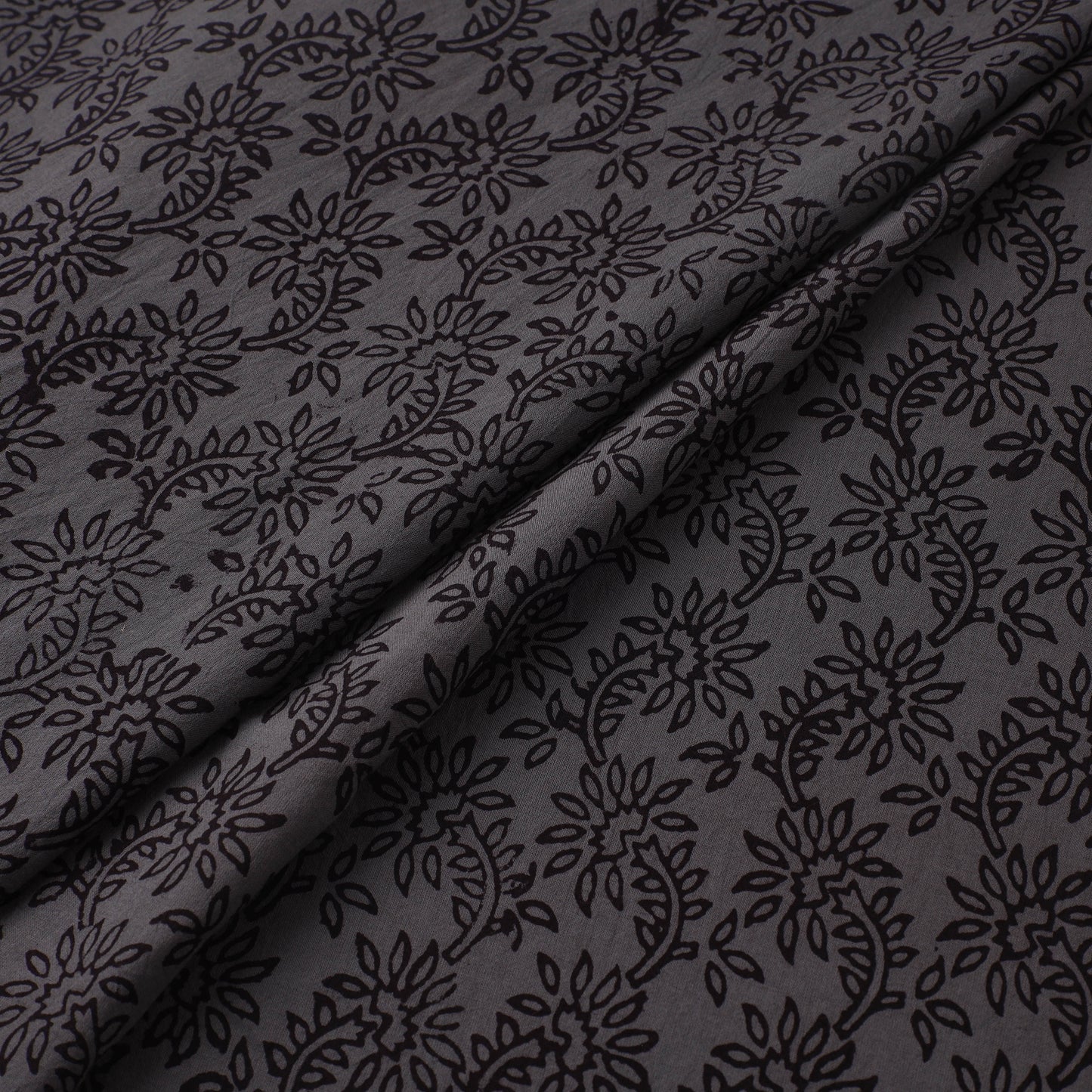 Bagh Hand Block Print Natural Dyed Cotton Fabric 01
