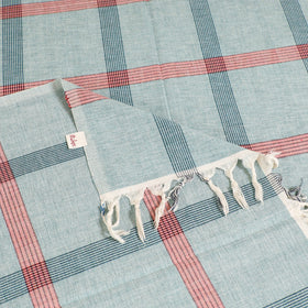 Handloom Cotton Single Bedsheet (90 x 60 in) 284
