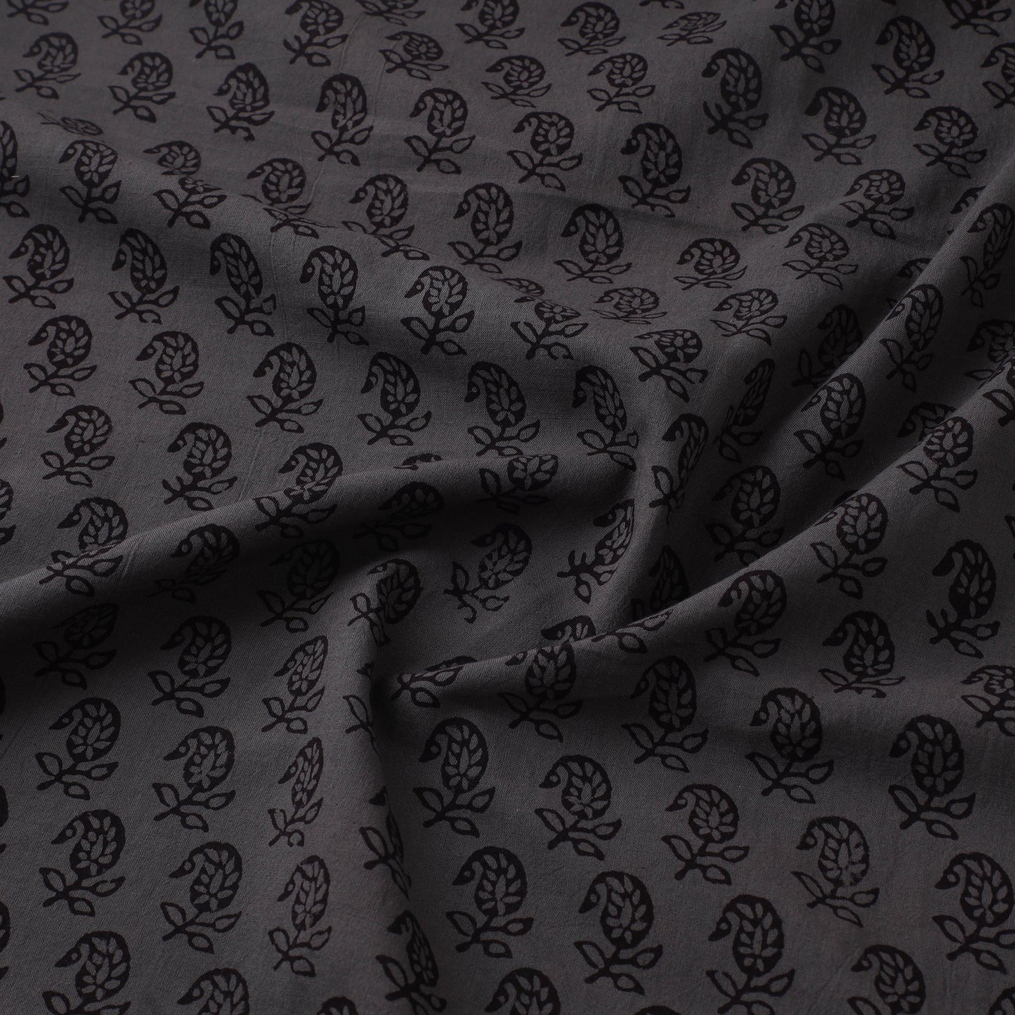 Bagh Hand Block Print Natural Dyed Cotton Fabric 03