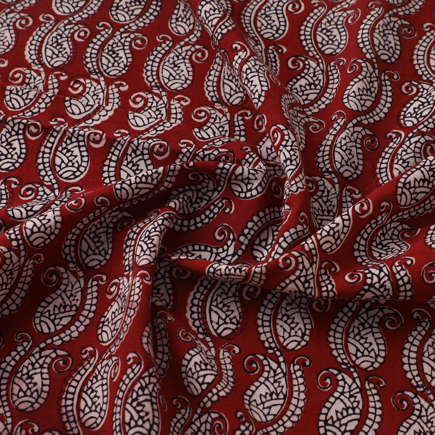 Bagh Hand Block Print Natural Dyed Cotton Fabric 04