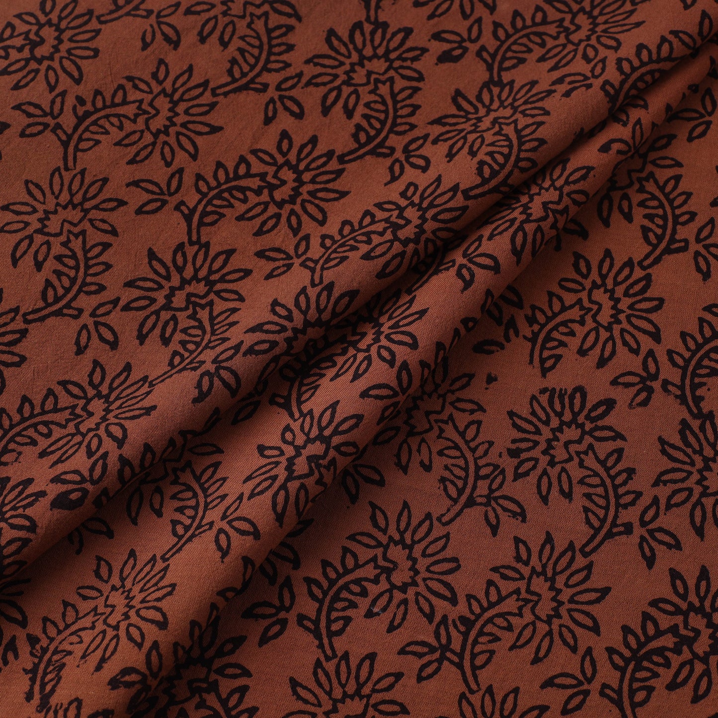 Bagh Hand Block Print Natural Dyed Cotton Fabric 05