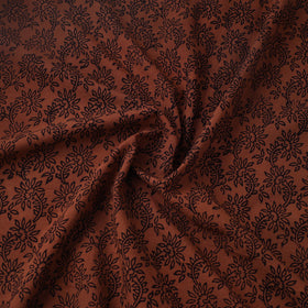 Bagh Hand Block Print Natural Dyed Cotton Fabric 05
