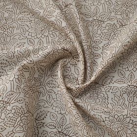 Bagh Hand Block Print Natural Dyed Cotton Fabric 06