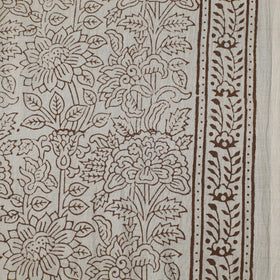 Bagh Hand Block Print Natural Dyed Cotton Fabric 06