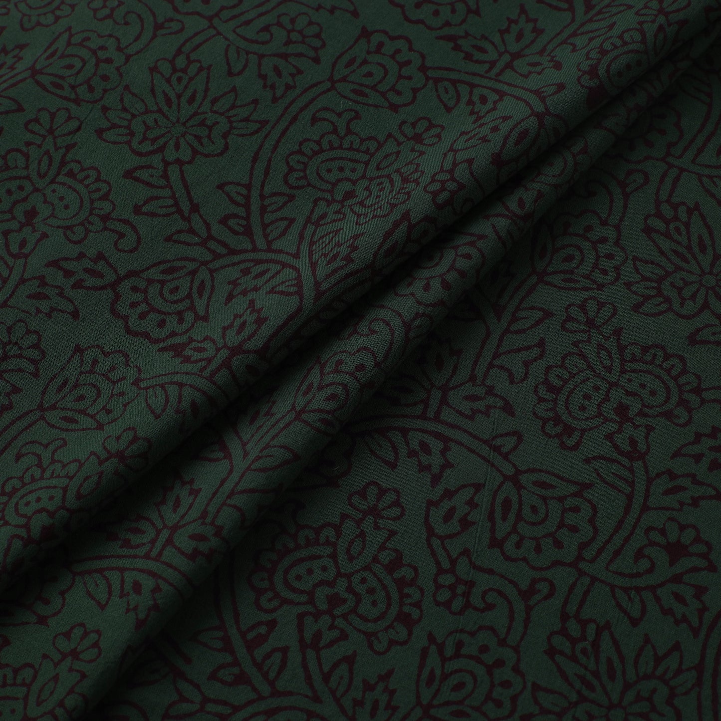 Bagh Hand Block Print Natural Dyed Cotton Fabric 07