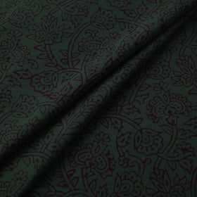 Bagh Hand Block Print Natural Dyed Cotton Fabric 07