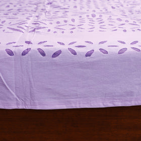 Barmer Applique Cutwork Cotton Double Bedsheet Set (108 x 90 in) 03