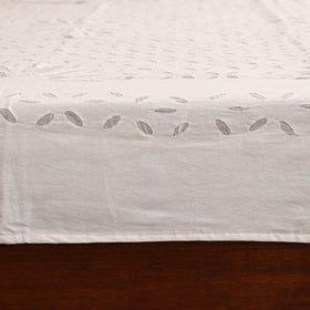 Barmer Applique Cutwork Cotton Double Bedsheet Set (108 x 90 in) 04