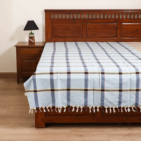 Handloom Cotton Single Bedsheet (90 x 60 in) 290