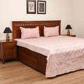 Barmer Applique Cutwork Cotton Double Bedsheet Set (108 x 90 in) 07