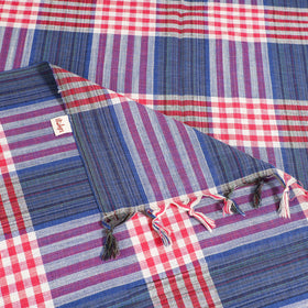 Handloom Cotton Single Bedsheet (90 x 60 in) 291