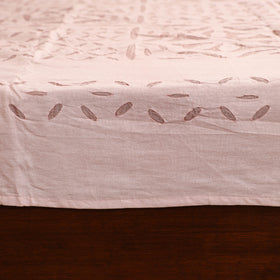 Barmer Applique Cutwork Cotton Double Bedsheet Set (108 x 90 in) 07