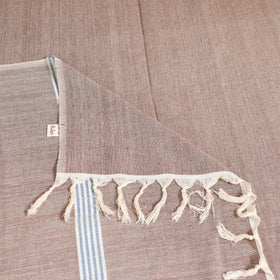 Handloom Cotton Single Bedsheet (90 x 60 in) 292