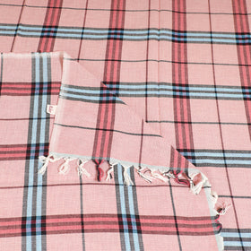 Handloom Cotton Single Bedsheet (90 x 60 in) 294