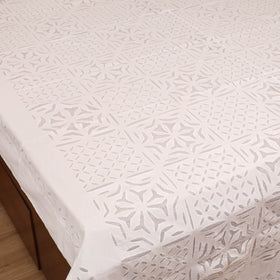 Barmer Applique Cutwork Cotton Double Bedsheet Set (108 x 90 in) 13