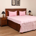 Barmer Applique Cutwork Cotton Double Bedsheet Set (108 x 90 in) 14
