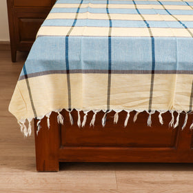 Handloom Cotton Single Bedsheet (90 x 60 in) 297