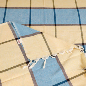 Handloom Cotton Single Bedsheet (90 x 60 in) 297