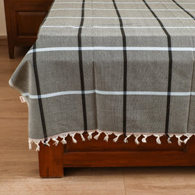 Handloom Cotton Single Bedsheet (90 x 60 in) 298