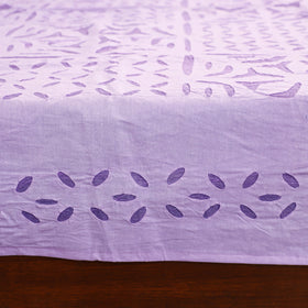 Barmer Applique Cutwork Cotton Single Bedsheet (90 x 60 in) 19